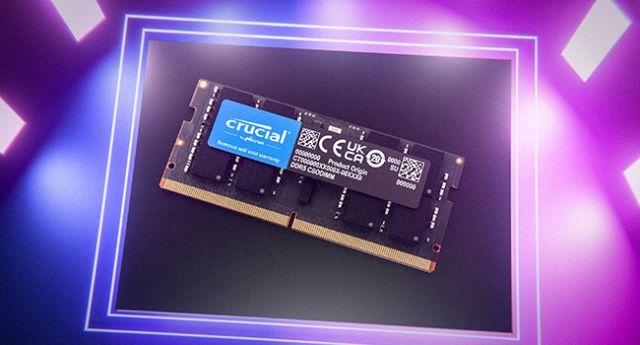 Crucial 32GB Kit (16GBx2) DDR5-6400 CSODIMM