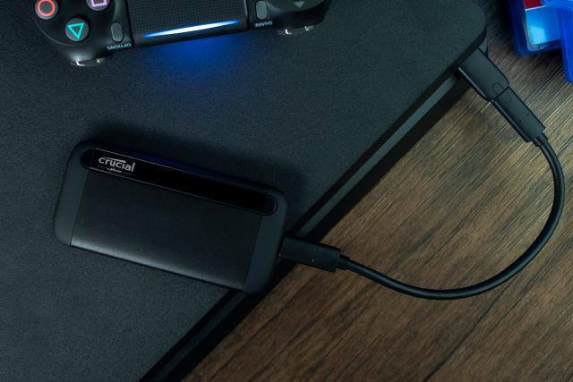 There's a huge discount on the Crucial X8 2TB portable SSD on