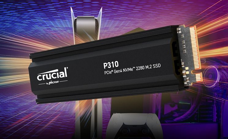 Crucial P310 1TB PCIe Gen4 NVMe 2280 M.2 SSD | CT1000P310SSD8