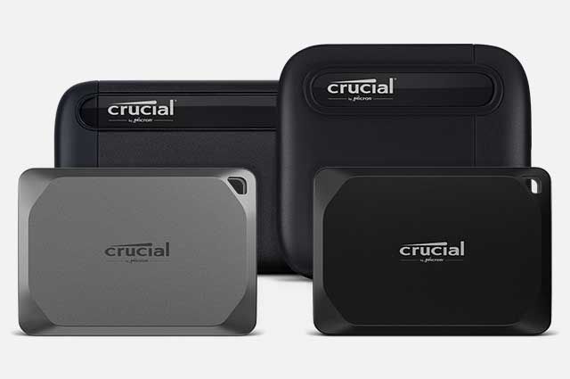 Crucial portable SSD line-up